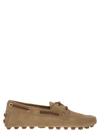 Tod's Tod s Kautschukblasen Wildlederboot