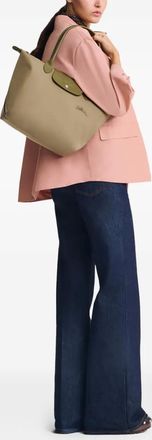 Longchamp Borsa tote Le Pliage Green grande - Verde