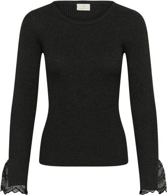 Kaffe Maglieria a girocollo - - Knitwear - Donna - Grigio - S