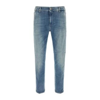 Pantaloni Torino Slim-fit Jeans, male, Blue, Size: W35 Stretch Denim Jeans