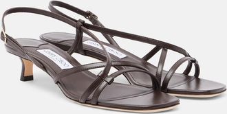 Jimmy Choo London Farris leather sandals
