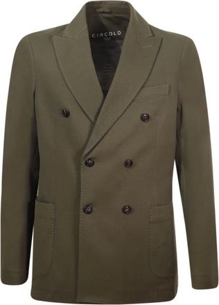 Circolo 1901 Heren, Jassen, Groen, Maat: XL Katoen