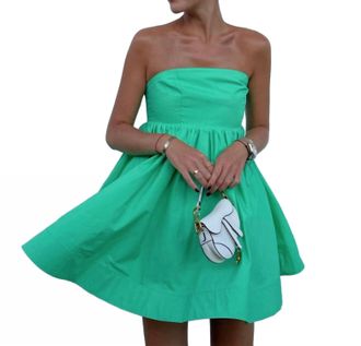 Glamorous Audrey Dress In Green
