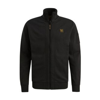 PME Legend Sweatjack met flight pocket - Heren - Sweatshirts & Hoodies - Zwart - Maat: L Katoen