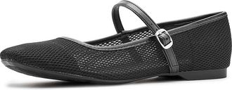 Life Stride Beloved2 Mary Jane Shoes Womens Dress Flat Shoes Black : 7.5 M (B), Mesh