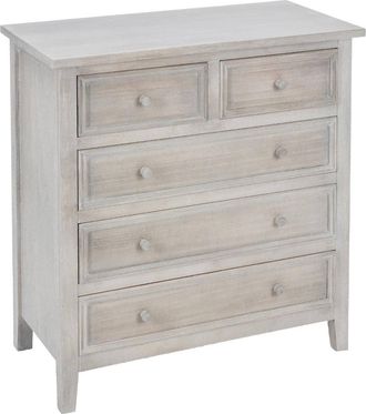 Atmosphera C&oacute;moda charme En Madera Blanqueada Atmosphera Cr&eacute;ateur DInt&eacute;rieur