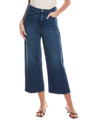 Rag & Bone Annie Medium Wash Wide Leg Ankle Jean