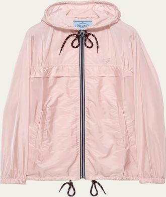 Prada Re-Nylon Zip-Up Jacket