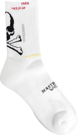 MASTERMIND WORLD MW Stitch Ribbed Knit Socks