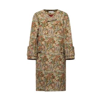 Pierre-Louis Mascia Double-Breasted Coats, female, Beige, Size: XS Ridox Coat