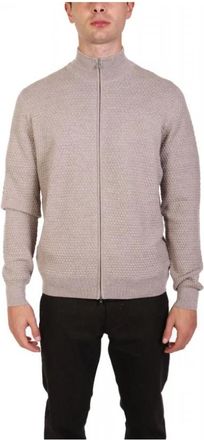 Gran Sasso Cardigans - Heren - Vesten - Beige - L - Truien & Vesten