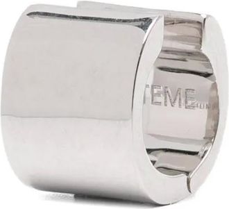 Toteme Petite kenmerkende oorbel - Zilver