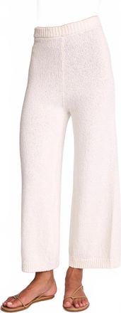 Sundays Elaine Boucle Pull-On Pants In Cream