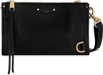 Rebecca Minkoff Small Mab Leather Crossbody Bag in Black at Nordstrom