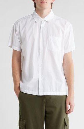 Obey Wire Short Sleeve Button-Up Shirt in White at Nordstrom Rack, Size Xx-Large