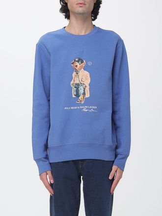 Polo Ralph Lauren Relaxed Fit Teddy Bear Print Cotton-Blend Sweatshirt