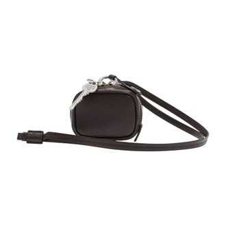 Acne Studios Cross Body Bags, female, Brown, Size: ONE SIZE Camero Clip