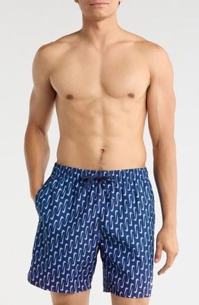 Nike 7-Inch Breaker Swoosh Swim Shorts in Midnight Navy at Nordstrom Rack, Size Xx-Large
