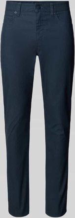 HUGO BOSS Slim Fit Modell Chino aus Baumwoll-Mix DELAWARE5 in Marine, Gr&ouml;&szlig;e 31/32