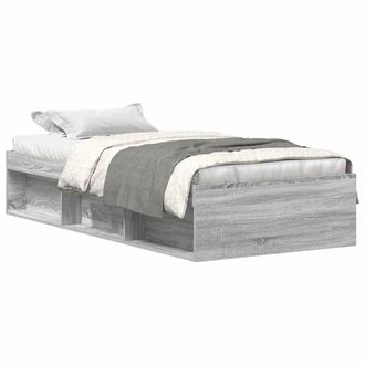 Berkfield Home Bed Frame Grey Sonoma 90x200 cm