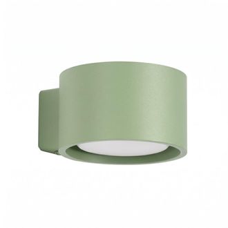 Sollux Lighting Aplique salvia aluminio alt. 6 cm