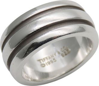 Tiffany & Co. Silver Silver 925 Band Ring (Pre-Owned)