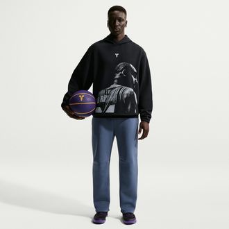 Nike Mens Kobe Dri-FIT Fleece Basketball Pants in Blue | IF4912-491