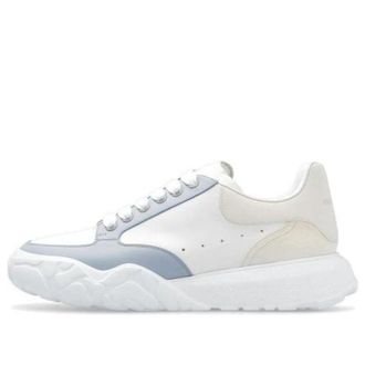 Alexander McQueen Court Trainer White Blue Beige 705117WID698898