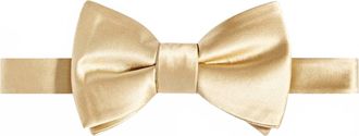 Tayion Collection Mens Omega Psi Phi Solid Bow Tie In Yellow
