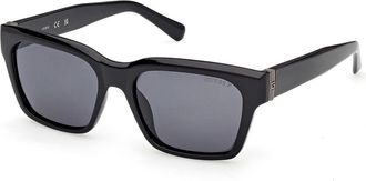 Guess GU00299 Polarized 01D Mens Sunglasses Black Size 54