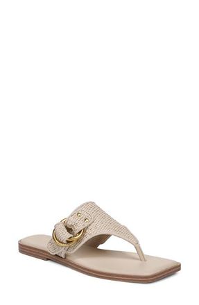 Franco Sarto Mavie Flip Flop in Linen White at Nordstrom, Size 8.5
