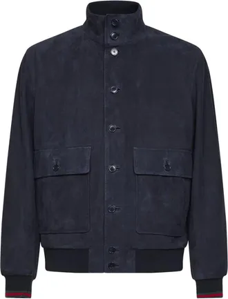 Gucci Hombre, Chaquetas, Azul, Talla: S