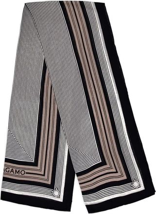 Ferragamo Sciarpa in lana - Toni neutri