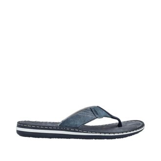 Rieker Zehentrenner - Heren - Schoenen - Blauw - Maat: 40 EU