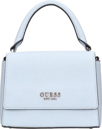 Guess Tassen, Dames, Blauw, ONE Size, Leer, Small Shoulder Bag