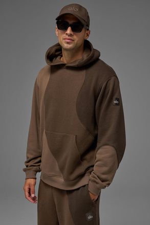 Alo | Make Waves Hoodie in Espresso Tonal Brown, Size: 2XL MEN/3XL WOMEN