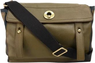 Saint Laurent Pre-owned Fabric shoulder-bags - Dames - Vintage Schoudertas - Bruin - ONE Size - Vintage