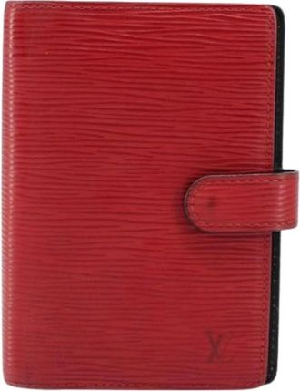Louis Vuitton Pre-owned Wallets, female, Red, Size: ONE SIZE Pre-owned Agenda cover