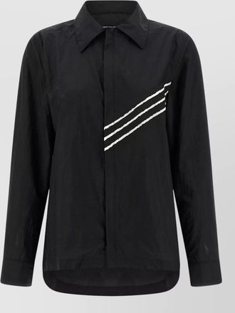 Yohji Yamamoto re 3s womens collared long sleeve shirt