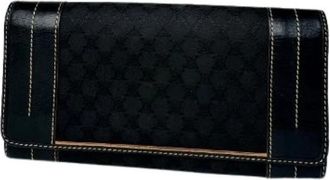 Celine Pre-owned Vintage Portemonnee - Dames - Vintage Accessoires - Zwart - ONE Size - Leer - Vintage