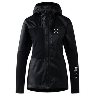 Hagl&ouml;fs Nallo Touring Hybrid Mid Fleecejacke f&uuml;r Damen | schwarz