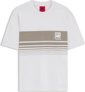 HUGO BOSS x RB cotton T-shirt with bull motif