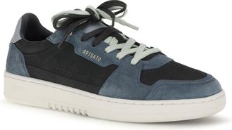 Axel Arigato Mens Dice Lo Sneaker Dark Blue-Grey Upper: Nubuc; Sole: Rubber Blue/grey