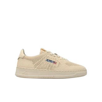 Autry Easeknit Beige Stoffen Medalist - Heren - Schoenen - Beige - Maat: 39 EU