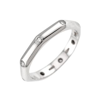 Bulgari White Gold (18K) Band Ring (Pre-Owned)