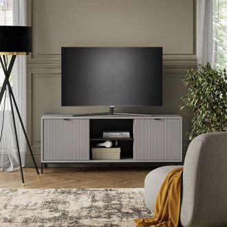Vicco Mueble Bajo Para Tv Eliza, Gris, 150 X 60 Cm Con 2 Puertas, Vicco