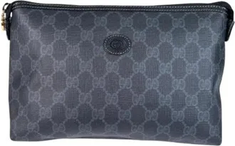 Gucci Vintage, unisex, Zwart, ONE Size, Pre-owned Clutch Bag