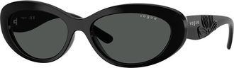 Vogue Eyewear VO5630S W44/87 Womens Sunglasses Black Size 55