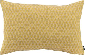 H.O.C.K. Dekokissen »Kappi« mit Sechseck-Motiv, Kissenhülle mit Füllung, 1 Stück