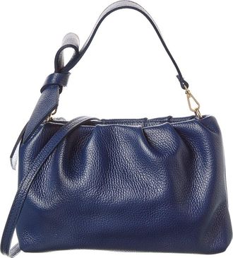 Persaman New York Lilie Bow Leather Shoulder Bag